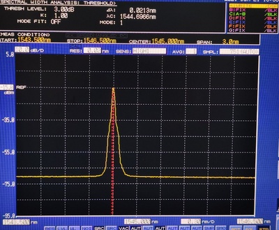 窄线宽光纤激光器